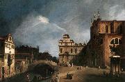 Canaletto Santi Giovanni e Paolo and the Scuola di San Marco France oil painting artist