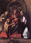 Correggio Sta Katarina-s mysterious formalning France oil painting artist
