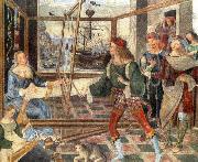 Pinturicchio The Return of Odysseus France oil painting artist