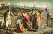 Raphael Cartoon for Tapestry,Christ-s Charge to St.Peter France oil painting artist