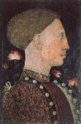 PISANELLO Portrait of Leonello d este oil painting