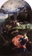 Tintoretto st.george and the dragon oil painting picture wholesale