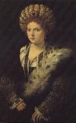 Titian Isabella De Site France oil painting artist