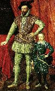 Anonymous sir walter raleigh and his son France oil painting artist
