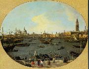 Canaletto Venice Viewed from the San Giorgio Maggiore - Oil on canvas France oil painting artist