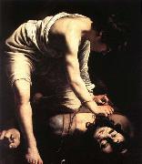 Caravaggio David France oil painting artist