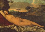 Giorgione Sleeping Venus France oil painting artist