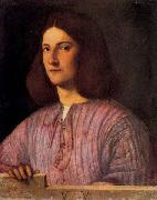 Giorgione The Berlin Portrait of a Man painting