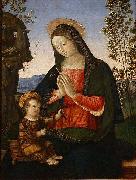 Pinturicchio Madonna Adoring the Child, oil painting artist