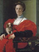 Pontormo Portrait lady France oil painting artist