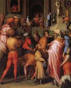 Pontormo Joseph sold to poor Botticelli France oil painting artist