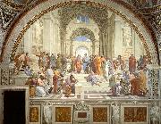 Raphael The School of Athens, Stanza della Segnatura France oil painting artist