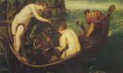 Tintoretto The Deliverance of Arsenoe France oil painting artist