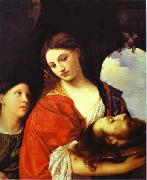 Titian Salome, or Judith France oil painting artist