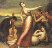 plato an allegory of happiness by julio romero de torres France oil painting artist