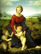 Raphael virgin and child with France oil painting artist