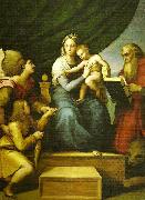 Raphael the madonna del pesce France oil painting artist