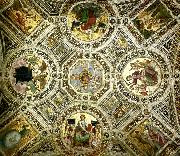 Raphael the ceiling of the stanza della segnatura, vatican palace France oil painting artist