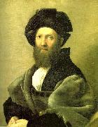 Raphael portrait of baldassare castiglione France oil painting artist