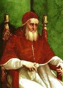 Raphael portrait of julius11 painting