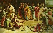 Raphael the death of ananias France oil painting artist