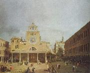 Canaletto Platz vor San Giacomo di Rialto in Venedig. France oil painting artist