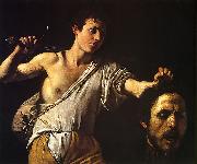 Caravaggio David mit dem Haupt des Goliath France oil painting artist