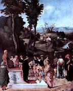 Giorgione Der Mosesknabe vor dem Pharao France oil painting artist