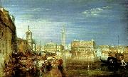 J.M.W.Turner bridge of sighs, ducal palace and custom house France oil painting artist