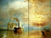 J.M.W.Turner the fighting temeraire France oil painting artist
