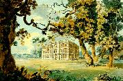 J.M.W.Turner radley hall from the south east France oil painting artist