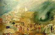J.M.W.Turner st catherine's hill France oil painting artist