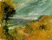 J.M.W.Turner mosel from the hillside at pallien France oil painting artist