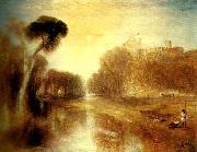 J.M.W.Turner schloss rosenau, France oil painting artist