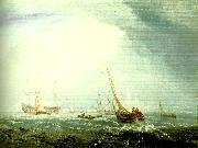 J.M.W.Turner van goyen looking out for a subject France oil painting artist