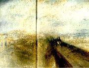 J.M.W.Turner rain, steam and speed France oil painting artist