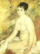 renoir efter badet oil painting reproduction