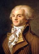 Anonymous Portrait of Maximilien de Robespierre France oil painting artist