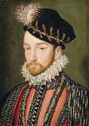 Anonymous Portrait of Charles IX of France, France oil painting artist