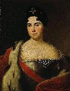 Anonymous Portrait of Catherine I Portraiture France oil painting artist