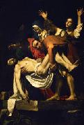 Caravaggio The Deposition of Christ France oil painting artist