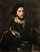 Titian Portrat des Vicenzo Mosti France oil painting artist
