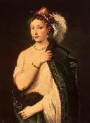 Titian Female Portrait France oil painting artist