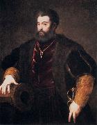 Titian Duke of Ferrara France oil painting artist