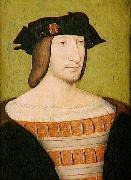 Anonymous Francois I of France oil
