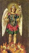 Anonymous Saint Michael Archangel France oil painting artist