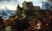 Anonymous Landscape with the Repentant Mary Magdelene France oil painting artist