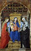 Bergognone The Mystic Marriage of Saint Catherine of Alexandria and Saint Catherine of Siena oil