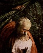 Correggio Ruhe auf der Flucht nach agypten, mit Hl. Franziskus oil painting