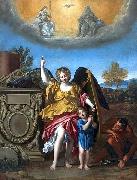 Domenichino Guardian angel France oil painting artist